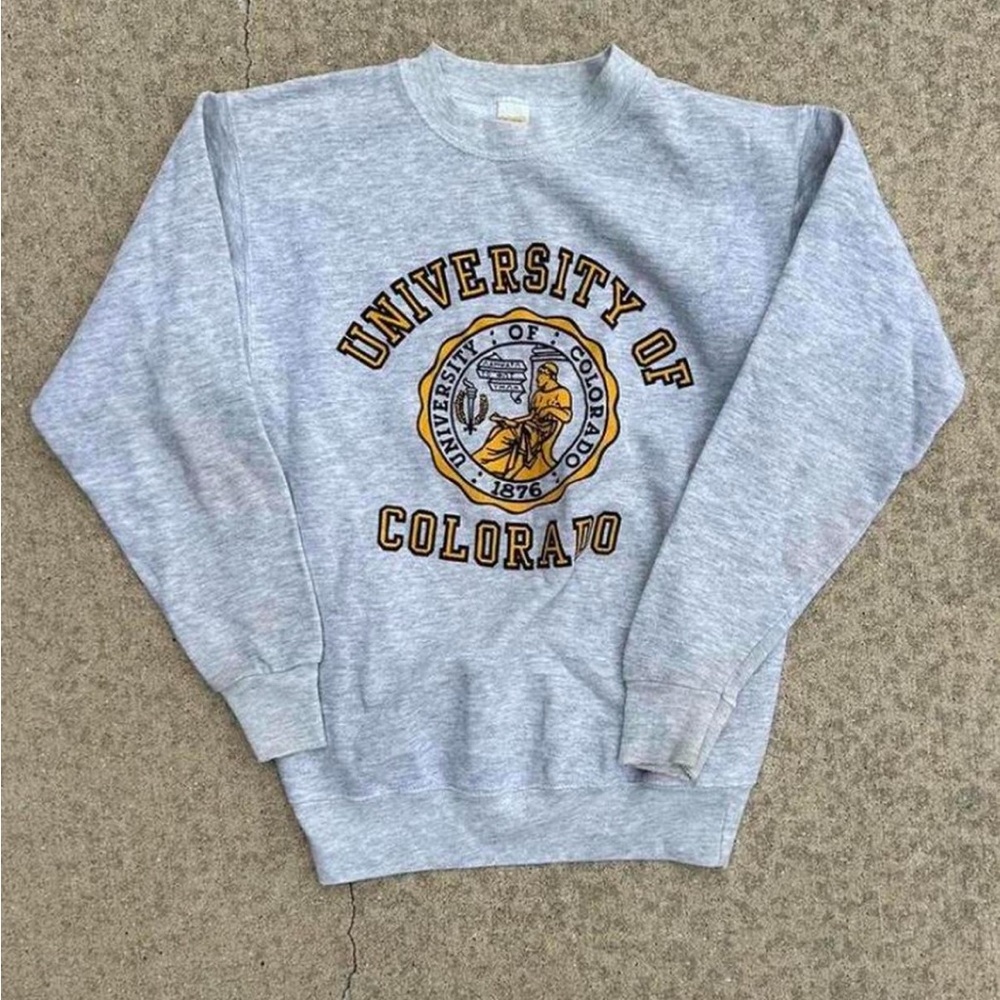Vintage University of Colorado crew neck